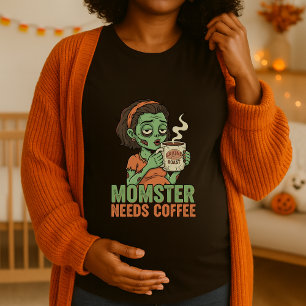 Camiseta Impulso Precisa De Maternidade De Café No Dia Das