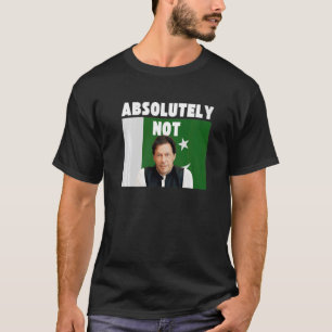 Camiseta Imran Khan Absolutely Not Men Pti Pakistan Prime M