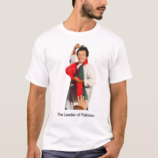 Camiseta Imran Khan o líder de Paquistão