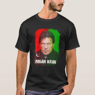 Camiseta Imran Khan PTI Partido Paquistão apoia liberdade