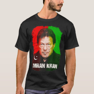 Camiseta Imran Khan PTI Partido Paquistão Apoio 40º