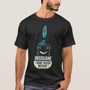 Camiseta Imsouane Marrocos, Surf, Chá & Vibração Costeira A