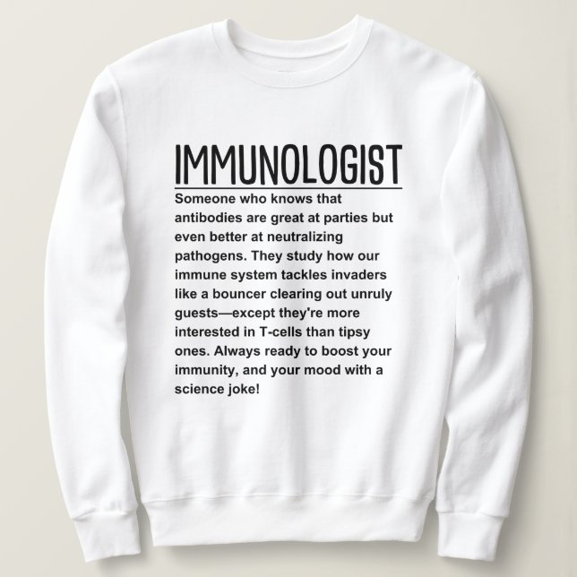Camiseta Imunologista (Frente do Design)