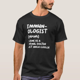 Camiseta Imunologista Definição Alergista Médico Imunologis