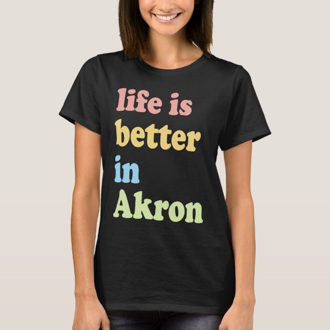 Camiseta In Akron, OH (Frente)