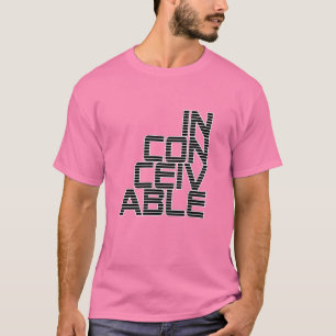 Camiseta in con ceiv able