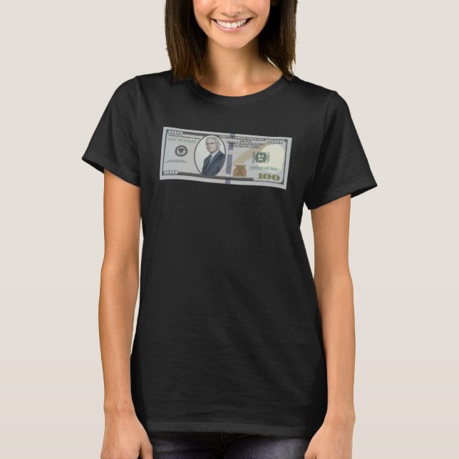 Camiseta In Fauci We Trust 100 Dollar Bill (Frente)