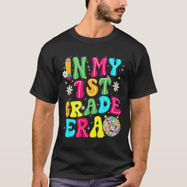 Camiseta In My 1st Grade Era Girl Back To School First Grad (Frente)
