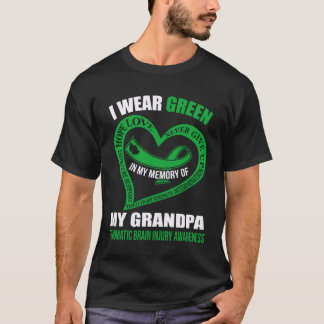 Camiseta In my memory of my grandpa TBI AWARENESS
