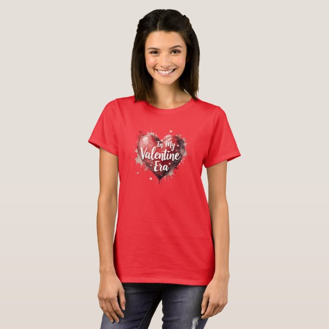Camiseta In My Valentine Era Tshirt (Frente Completa)