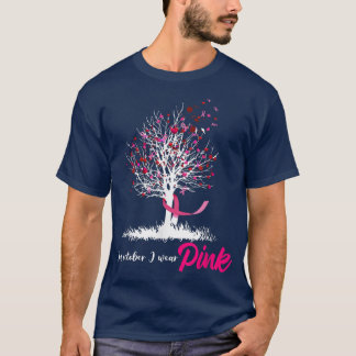 Camiseta In October We Wear Pink Truck Breast Cancer Awaren