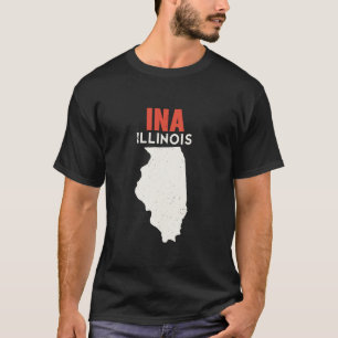 Camiseta Ina Illinois EUA State America Viagem Illinoisan