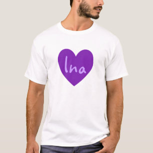 Camiseta Ina no roxo