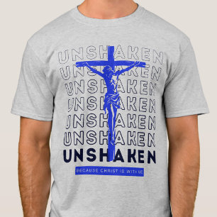 Camiseta Inabalável - Crentes Espiritual Gospel Gráfico Cin