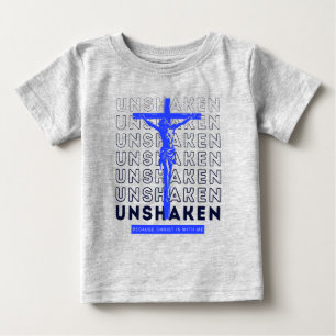 Camiseta Inabalável - Cristão Jesus Deus Oração Gráfico Cin