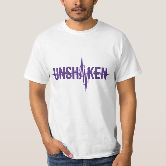 Camiseta INABALÁVEL – Design Dia Roxo de Conscientização so (Frente)