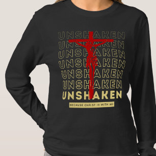 Camiseta Inabalável Porque Cristo É Eu Jesus Preto -