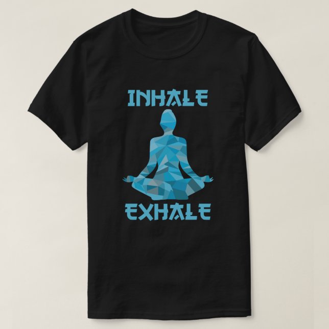 Camiseta Inalar Exalar (Frente do Design)