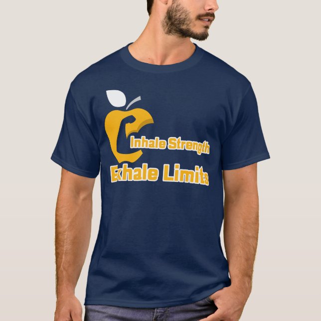 Camiseta Inalar, Exalar Limites - Motivação (Frente)
