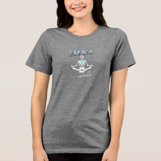 Camiseta Inalar, Exalar, Namaste" Yoga Tee