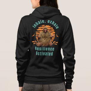 Camiseta Inalar, Exalar Resiliência Ativada Pé Grande