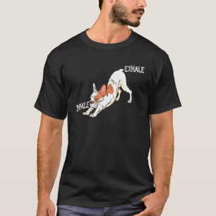 Camiseta Inalar o Bulldog Francês Roupas Yoga Frenchto
