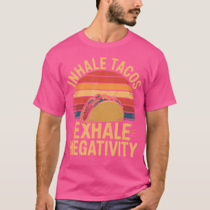Camiseta Inalar Tacos Exalam Negatividade Tacos