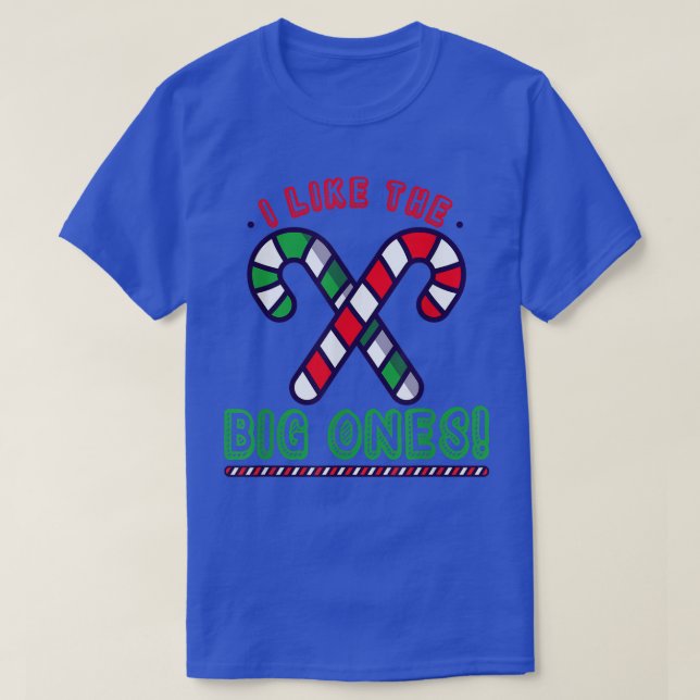 Camiseta Inappropriate Candy Cane Adult Humor Naughty Women (Frente do Design)