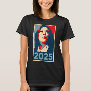 Camiseta Inauguração de 2025 Kamala Harris Obama Poster 47º
