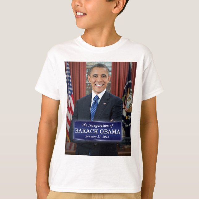 Camiseta Inauguração de Barack Obama 2013 (Frente)