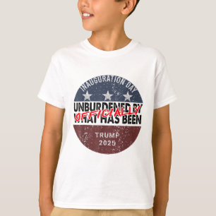 Camiseta Inauguração Oficialmente Descarregada Pelo Que Foi