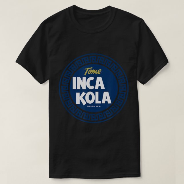 Camiseta Inca Kola T SHIRT Ouro Peru Kola Bubblegum Cream (Frente do Design)