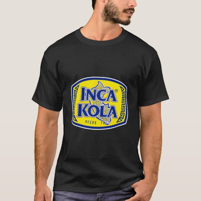 Camiseta Inca Peru Ouro Kola Bubblegum Cream Soda (Frente)