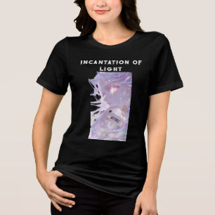 Camiseta Incantação de luz - Design de aspas místicas de po