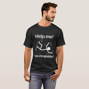Camiseta Incapaz (escuro)