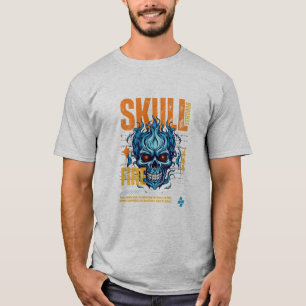 Camiseta Incêndio craniano: A Borda de Queima
