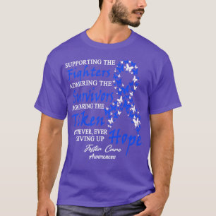 Camiseta Incentivar A Consciência De Cuidados Que Apoia O B