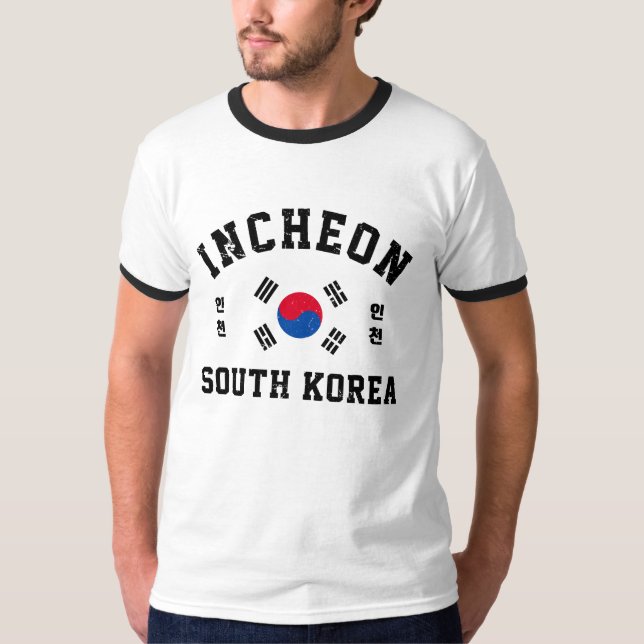 Camiseta Incheon Coreia do Sul (Frente)