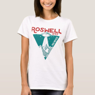 Camiseta Incidente de Roswell novo acidente no méxico 1947