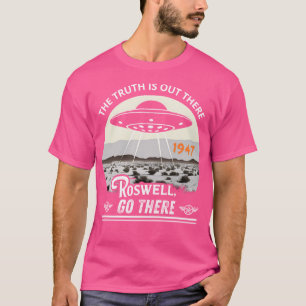 Camiseta Incidente De Roswell Ufo Crash Ou Cobrir