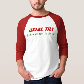 Camiseta Inclinação axial
