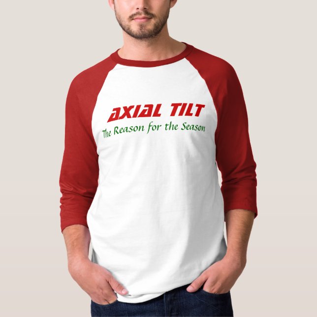 Camiseta Inclinação axial (Frente)