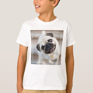 Camiseta Inclinação da Cabeça