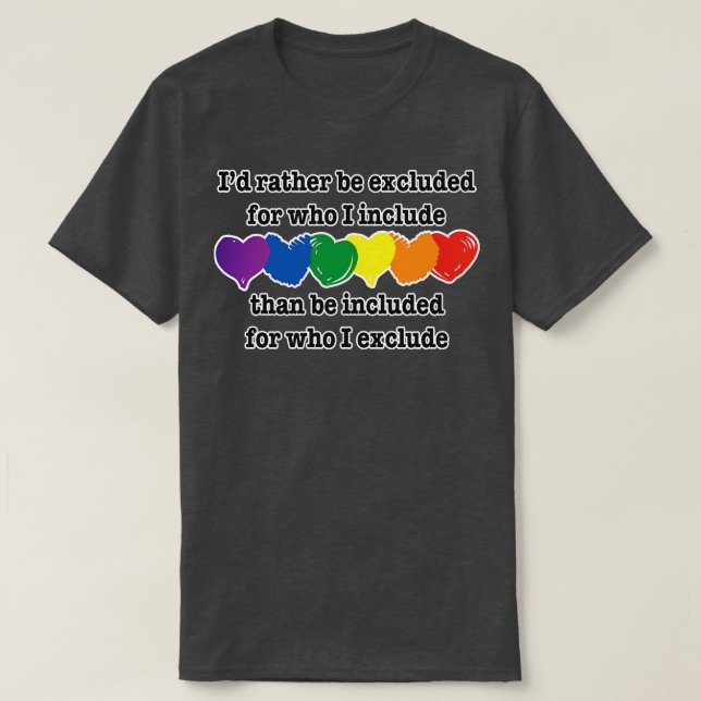 Camiseta Inclusão (Frente do Design)