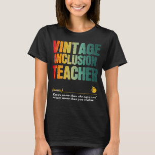 Camiseta Inclusão de Apreciação de Professores Semana de Vo