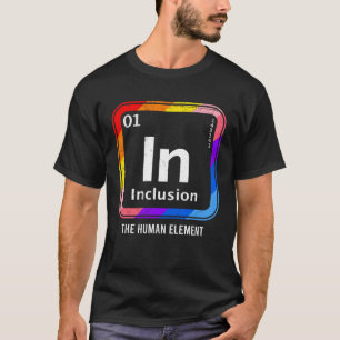 Camiseta Inclusão Do Elemento Humano Diversidade Da Solidar