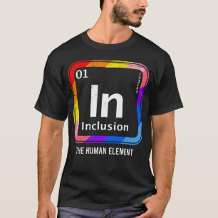 Camiseta Inclusão Do Elemento Humano Diversidade Da Solidar