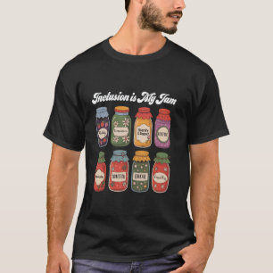 Camiseta Inclusão É Minha Paixão Neurodiversidade Educação