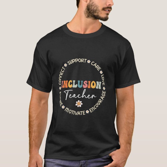 Camiseta Inclusão Fácil de Professores Semana de Apreciação (Frente)