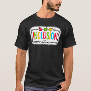 Camiseta Inclusão Importa Especial Quebra-cabeça de Conscie